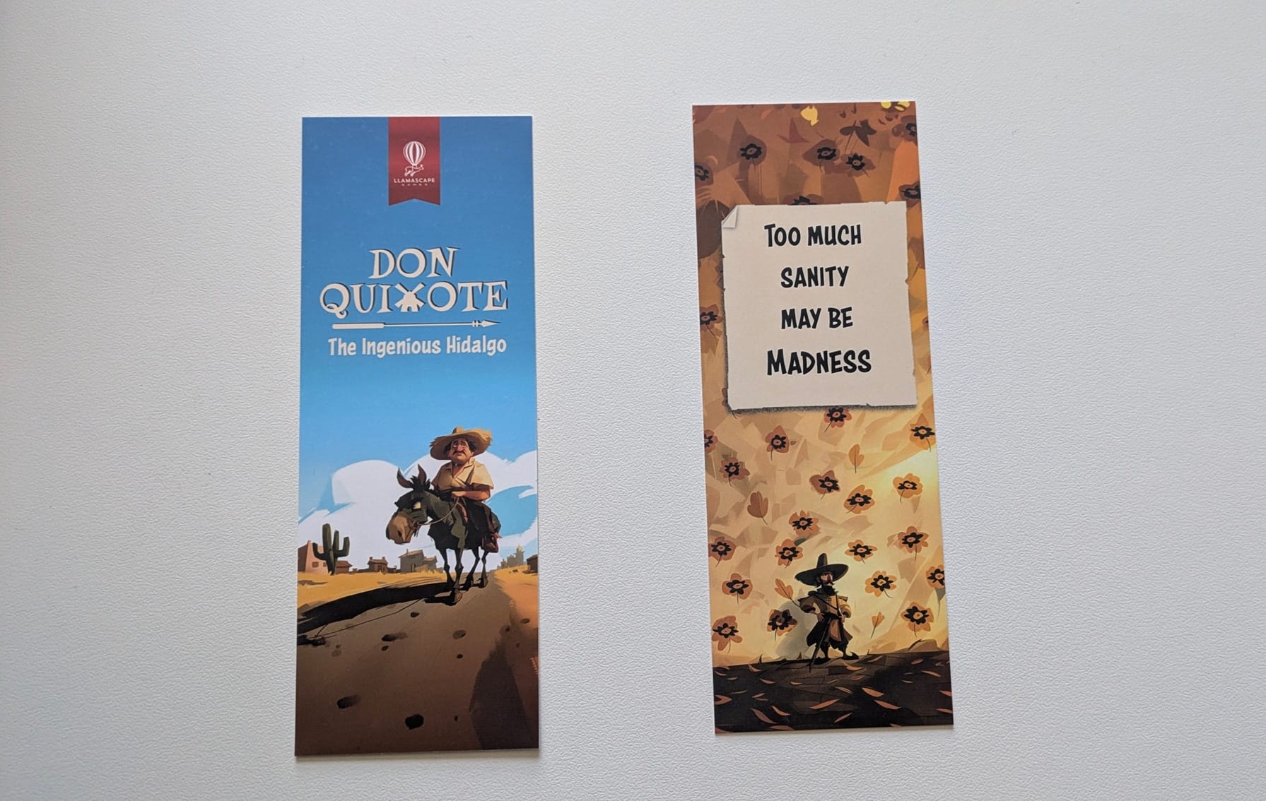 Don Quixote bookmarks of the Behemoth.